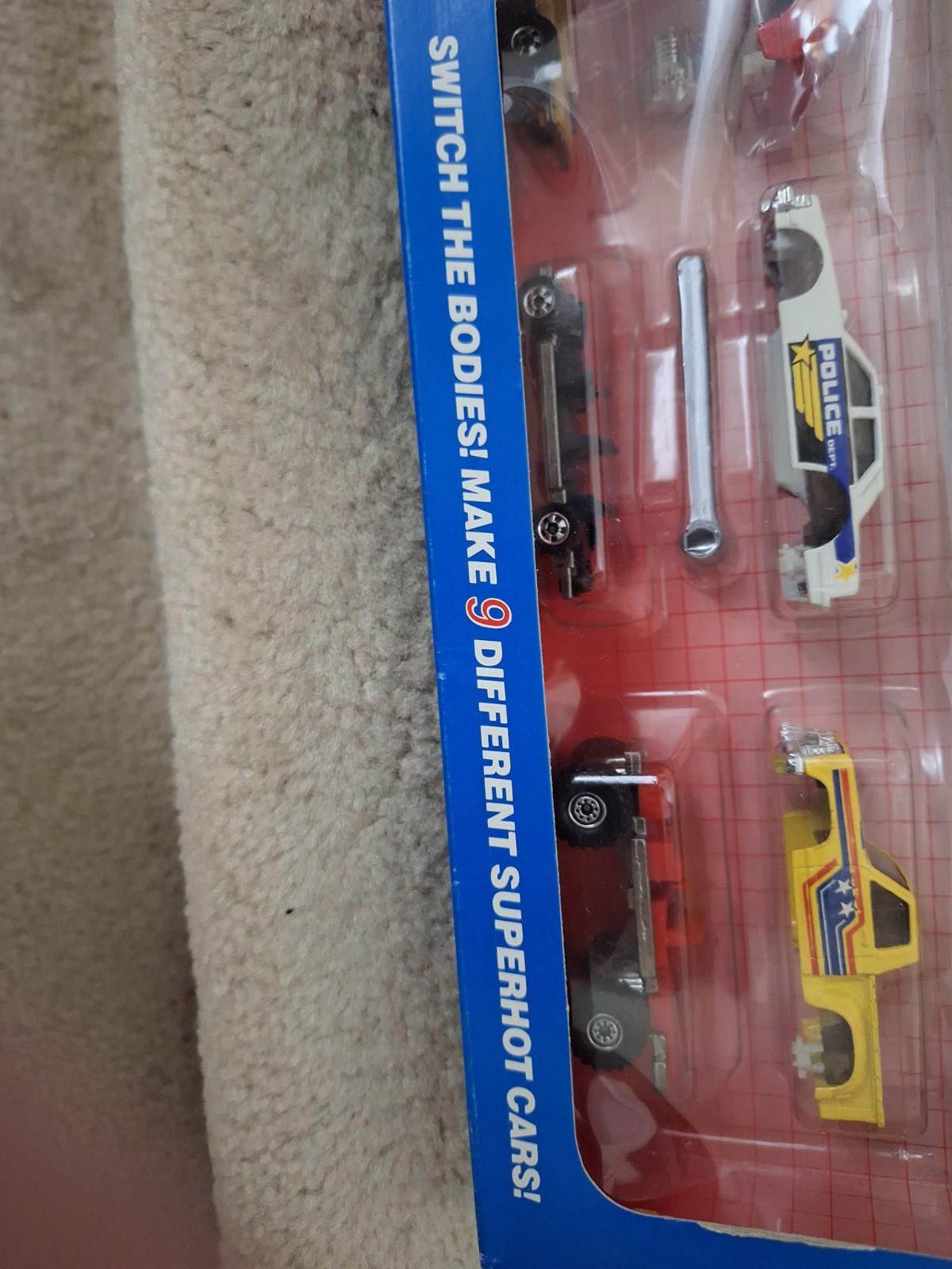Hot Wheels 1985 Body Swappers Gift Pack Of 3 Vehicles – Excellent Condition NRFB