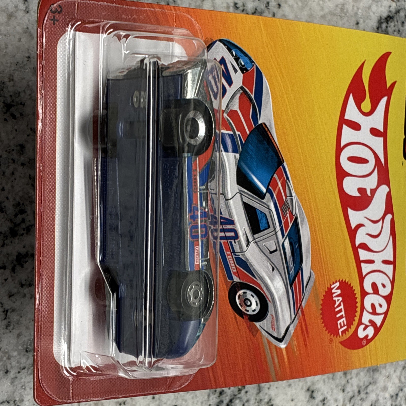 🔥🛞HOT WHEELS *WHEEL ERROR* The Hot Ones ’67 FORD GT40 Mk.IV Silver 6/8 Mk IV