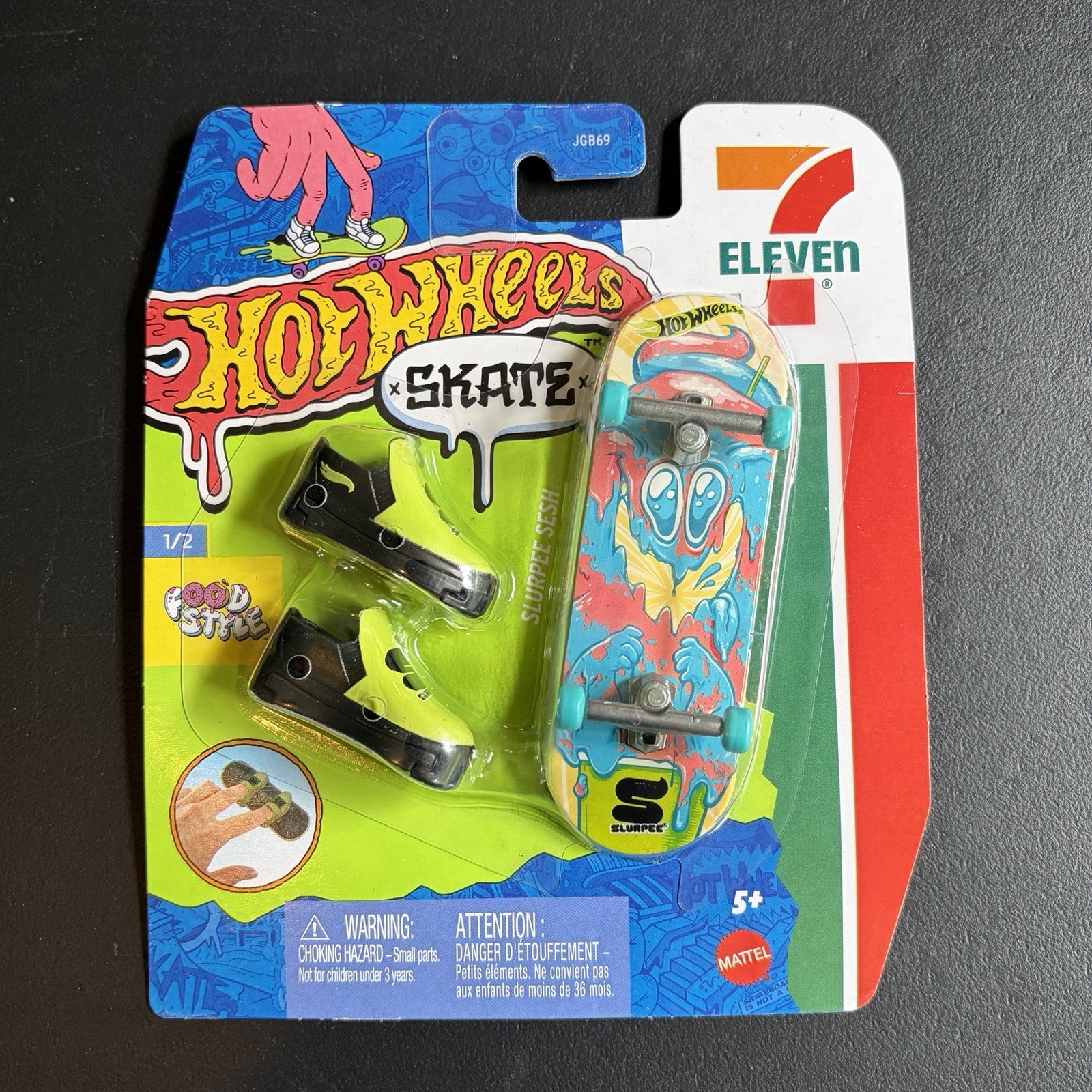 Hot Wheels Skate 7-11 Exclusive Tony Hawk New Skateboard Lot 6 2022-2025