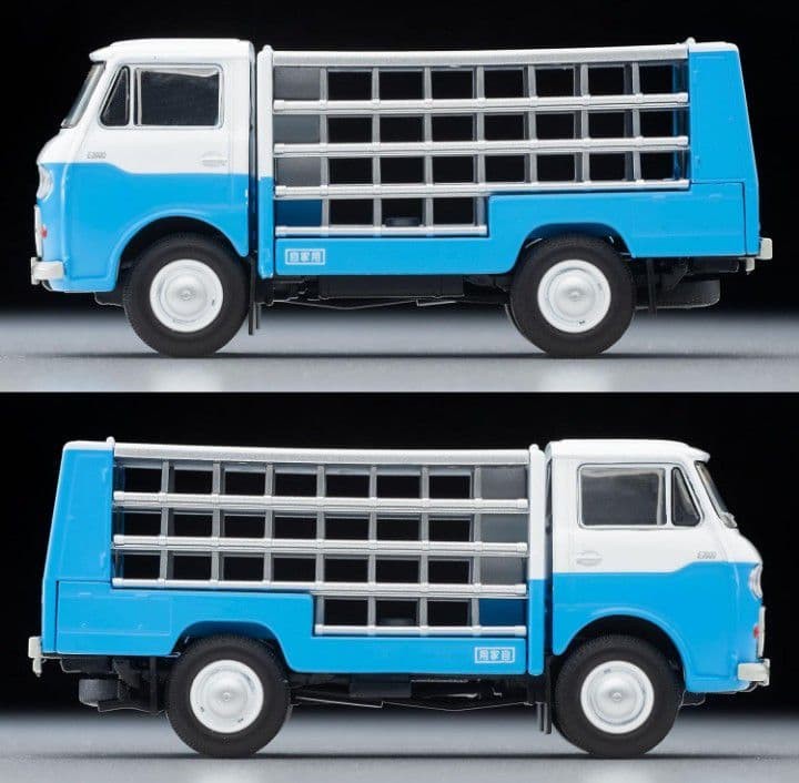 TOMYTEC Mazda E2000 Bottle Car White Light Blue Limited Vintage New