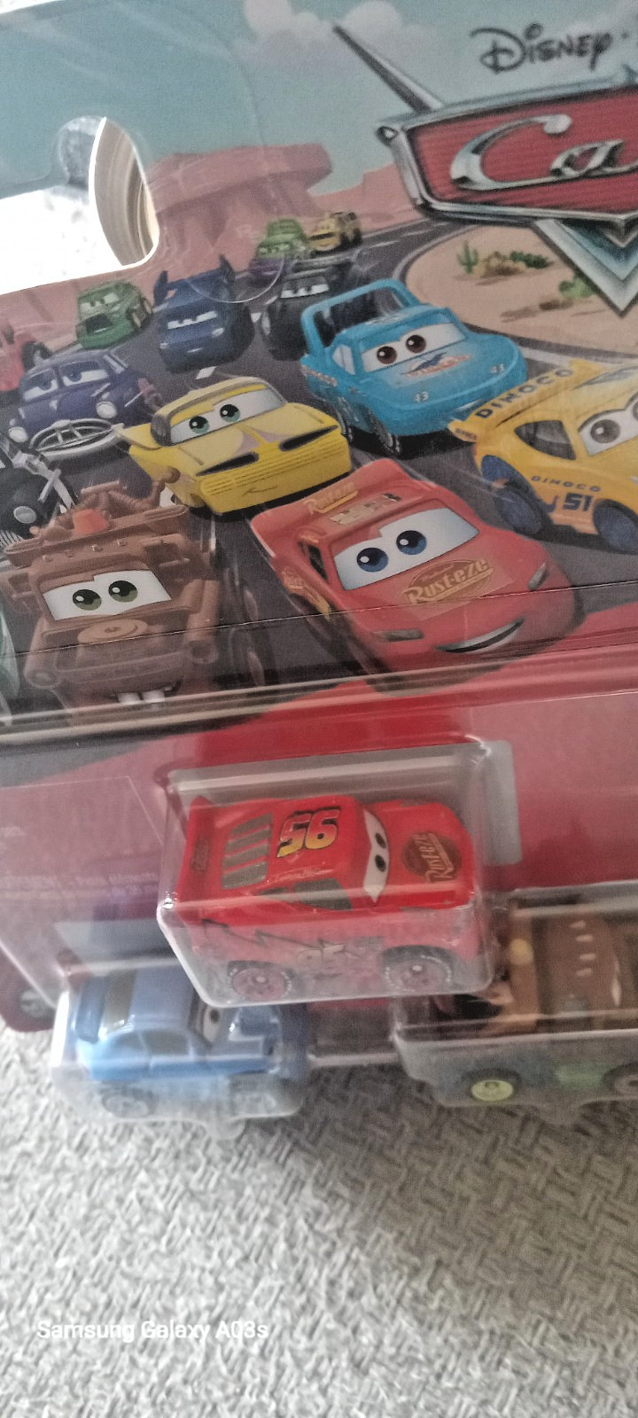 Lot Of 3: Mattel Disney Pixar Cars Mini Racers Mini Diecast Cars 3-Pack