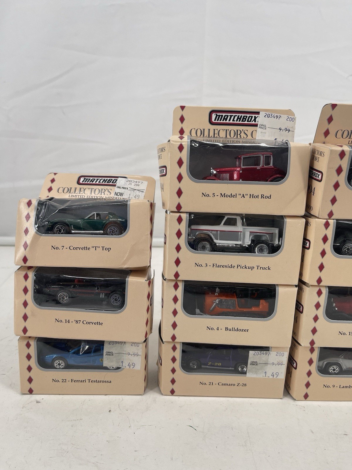 Matchbox “Collector’s Choice” Limited Edition Miniatures 1990s Lot of 14