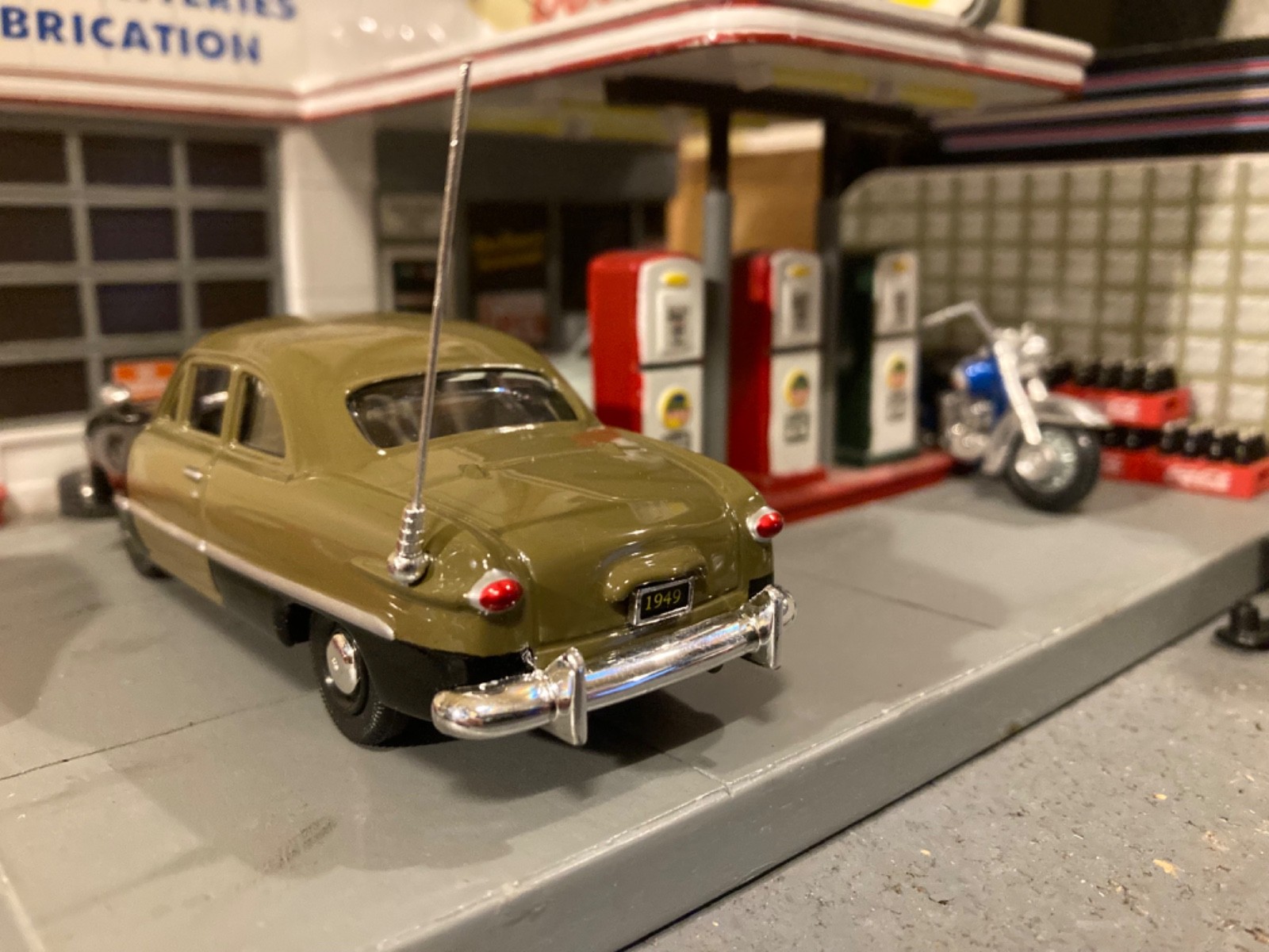 Custom 1949 Ford Unmarked United States Army Police or Staff Car, 1/43 Scale