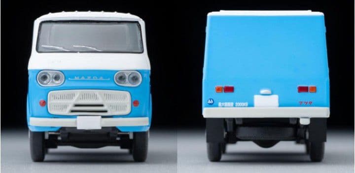 TOMYTEC Mazda E2000 Bottle Car White Light Blue Limited Vintage New