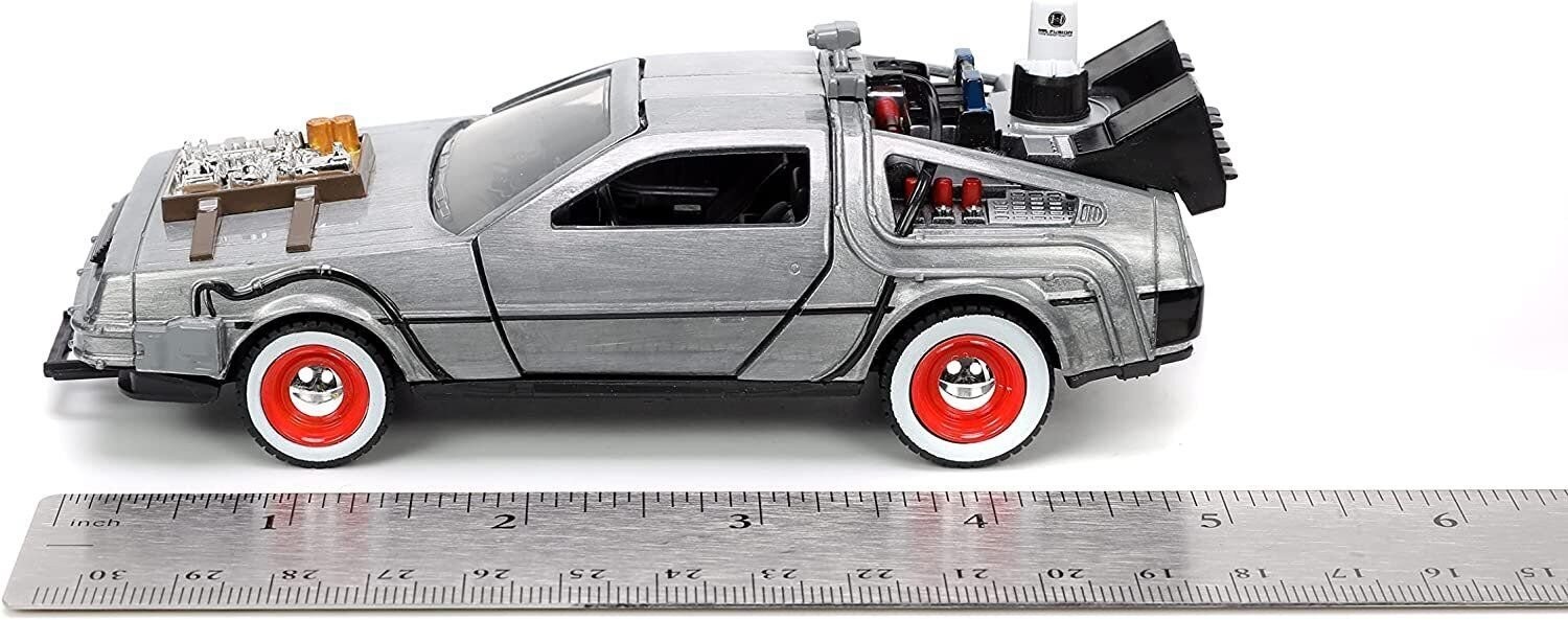 Jada Toys Back to The Future Part III 1:32 Time Machine Die-cast Car, Toys…