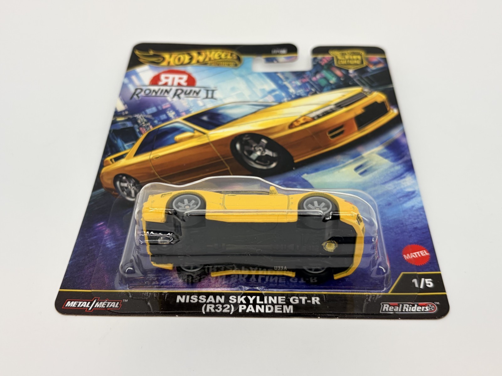 Hot Wheels 2025 Premium Ronin Run II ’88 Toyota Supra & Nissan Skyline GTR 1:64