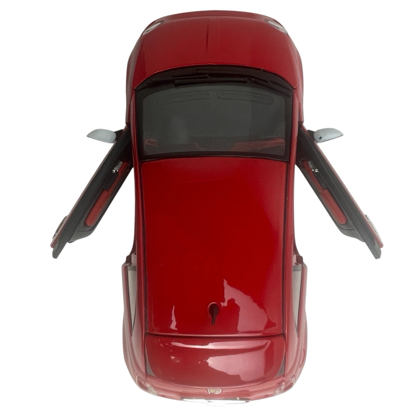 Burago Red 1/18 Abarth 500 Metal Die-Cast Detailed Model Car 7.5”L x 3.5”w x 3”h