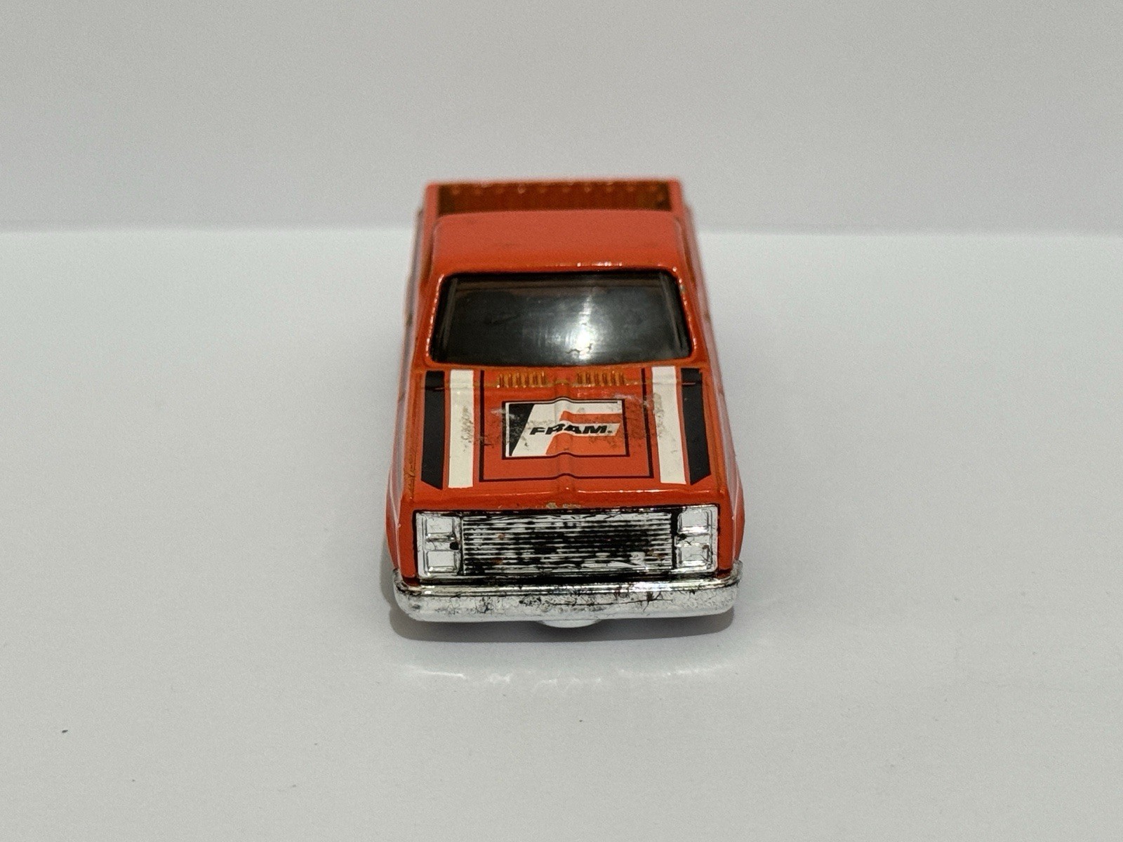 Hot Wheels 83 Chevy Silverado Orange Fram Loose (2 Pcs)