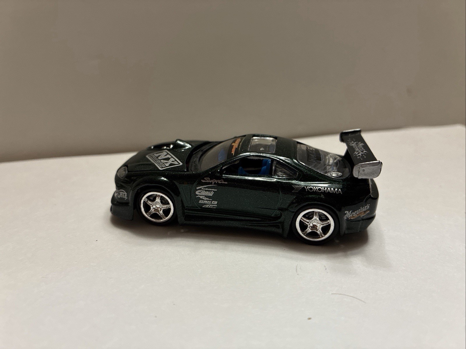 Muscle Machines Toyota Supra Dark Green Metallic Finish