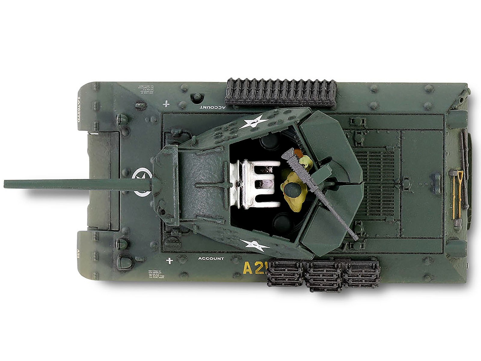 US ARMY M10 GMC TANK “702ND TD-NORMANDY” 1/64 MODEL BY FORCES OF VALOR 805105