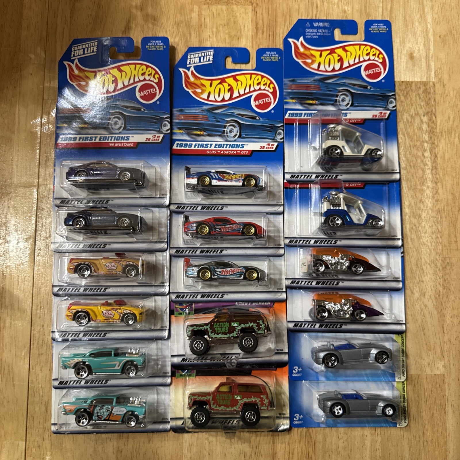 Lot of 17 HOT WHEELS First Editions Variations – Quality Cars 1999 – 2003 #2