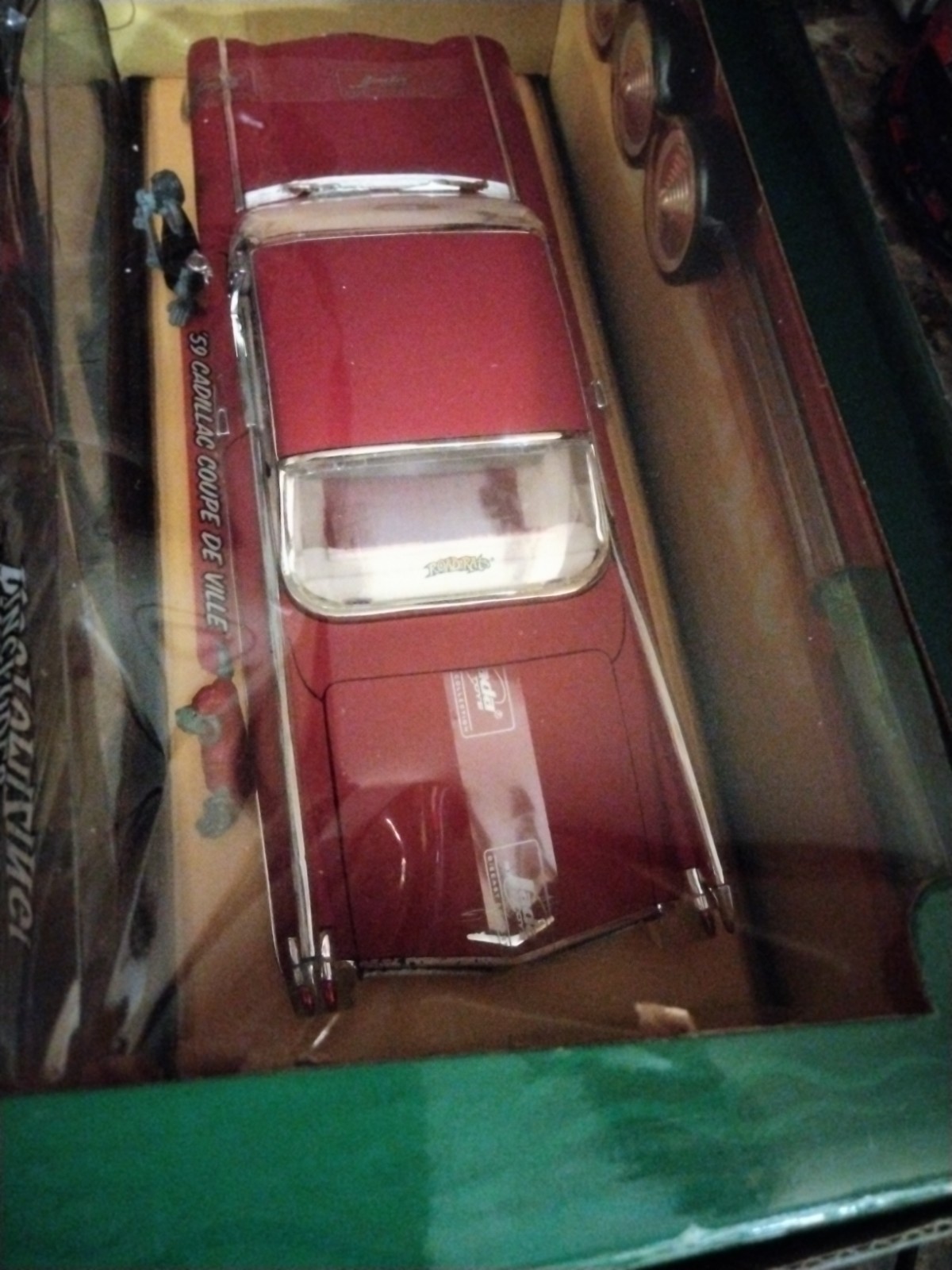 JADA ROAD RATS 1:24 (Customized) “1959 CADILLAC COUPE DE VILLE” RARE! Hood Rats