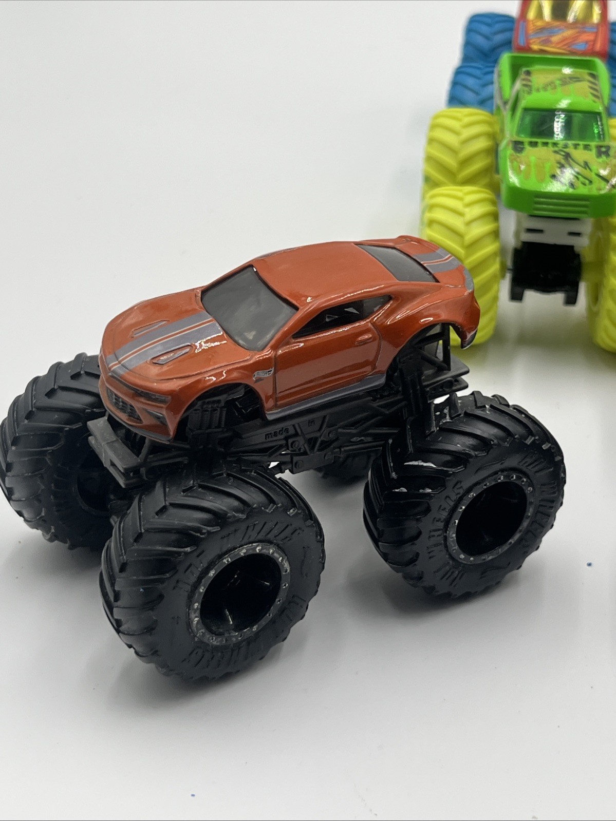 Monster Truck 12-Piece Lot Spinmaster Monster Jam & Hot Wheels Monster Trucks