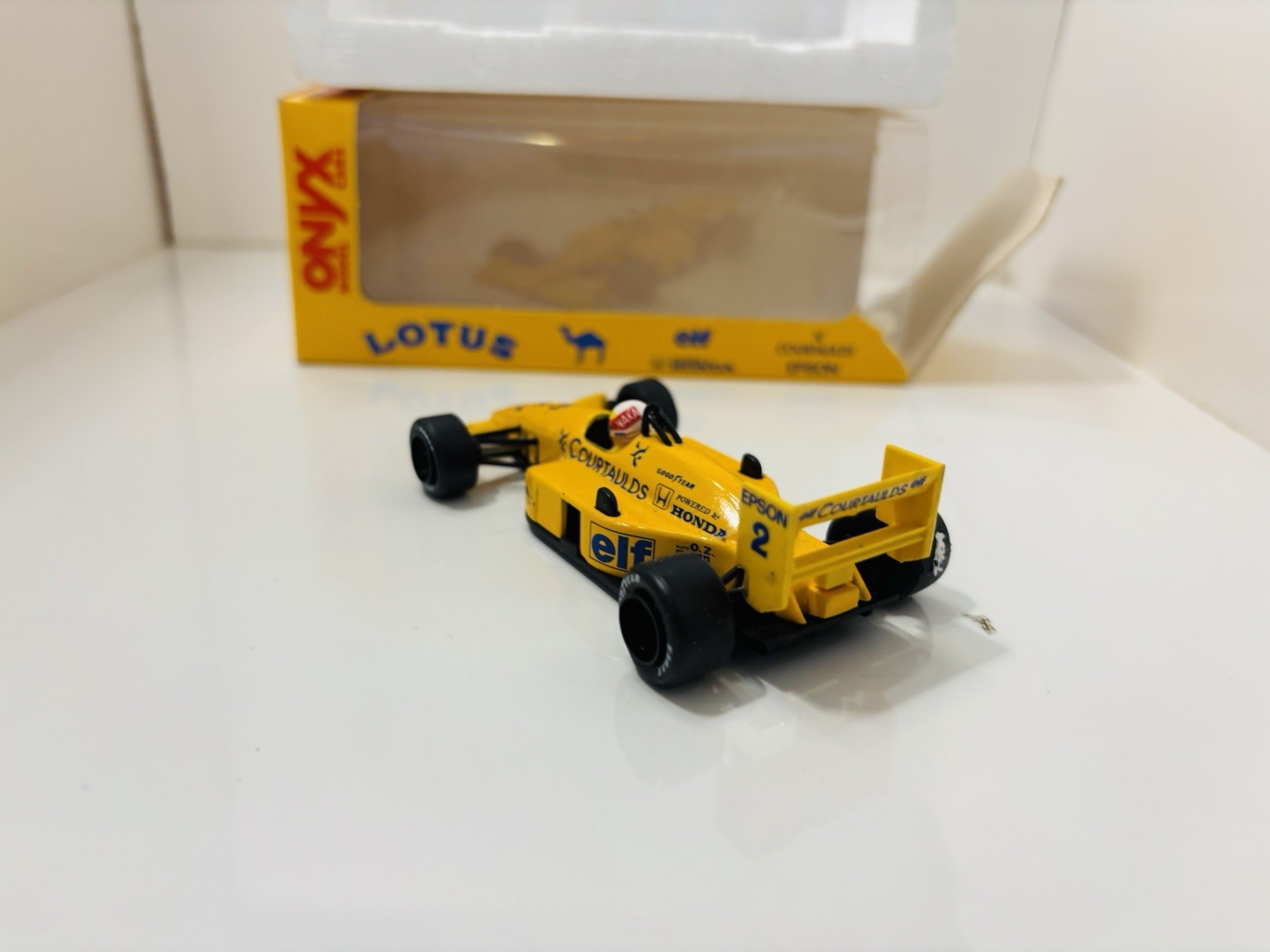 Onyx 1/43 Scale Ref.010 Lotus 100T F1 – Satoru Nakajima – Boxed