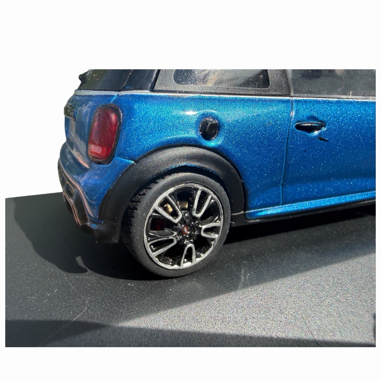 F56 MINI Cooper S John Cooper Works Blue Diecast car 1:43 Scale