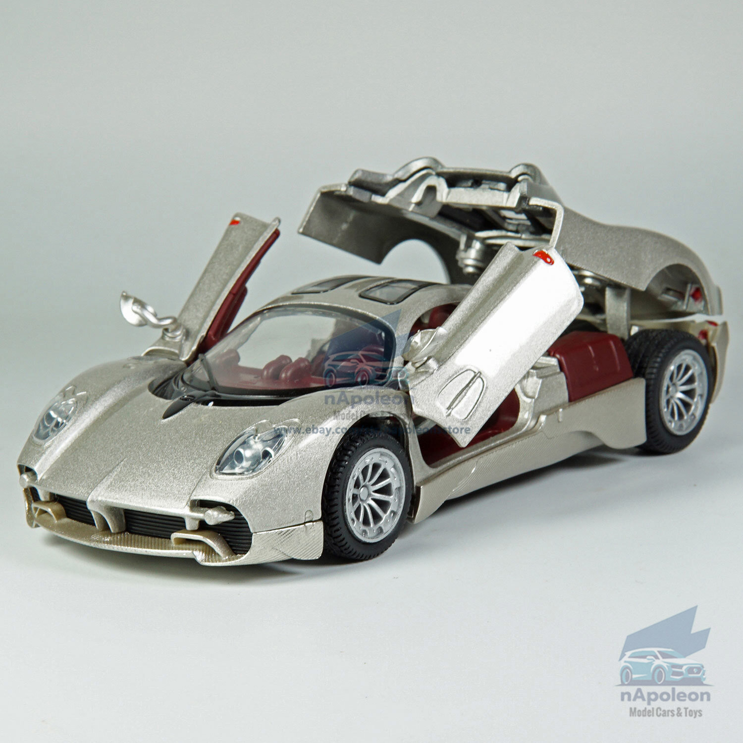 1:32 Pagani Utopia Model Car Diecast Toy Vehicle Collection Kids Gift Champagne