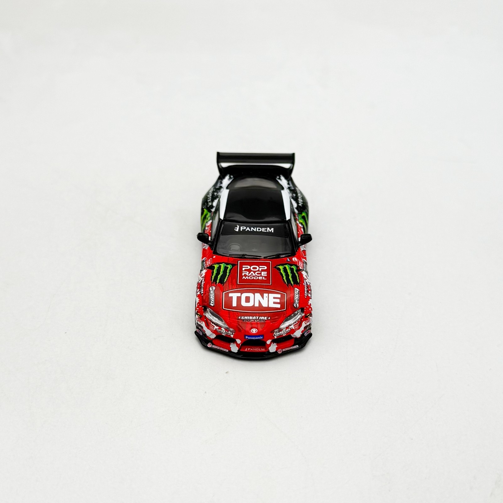 Pop Race 1:64 Pandem Toyota GR Supra D1GP 2024 Daigo Saito #180