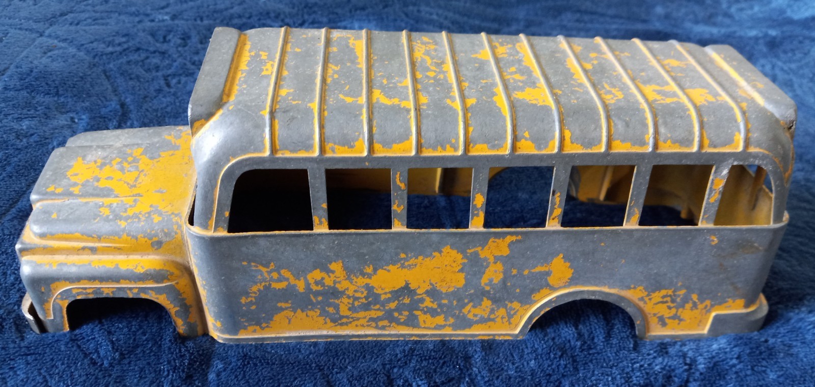 Toy Metal Yellow School Bus ~ Body Only