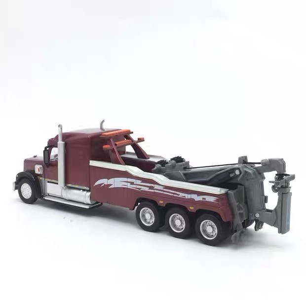 1:55 Freightliner Heavy Duty Tow Truck Diecast Plastic Model Static Display