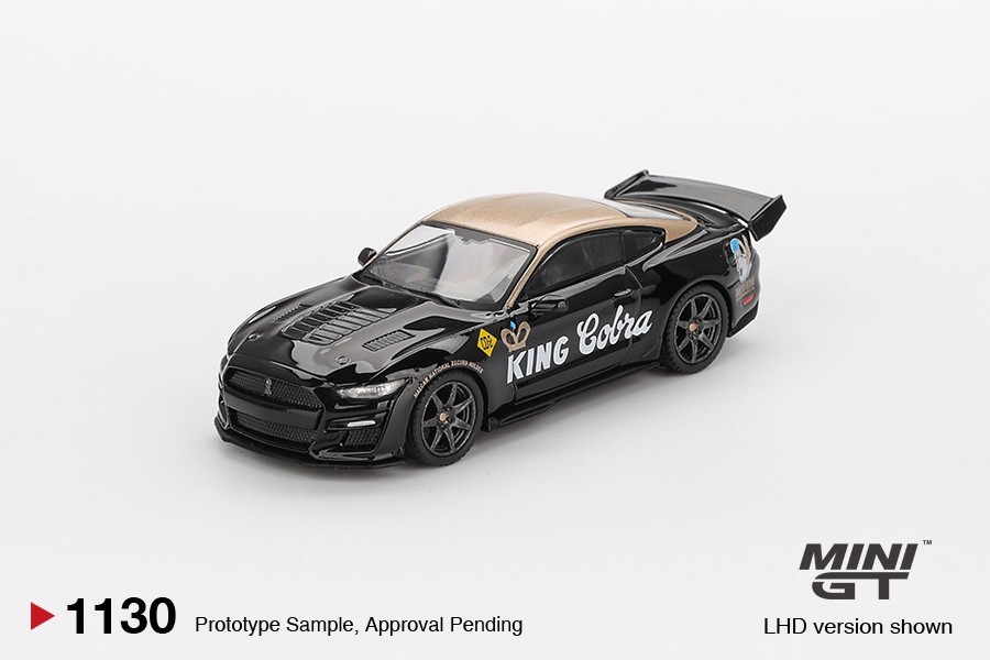Mini GT 1:64 Shelby GT500 Dragon Snake Concept Black/Gold #1130