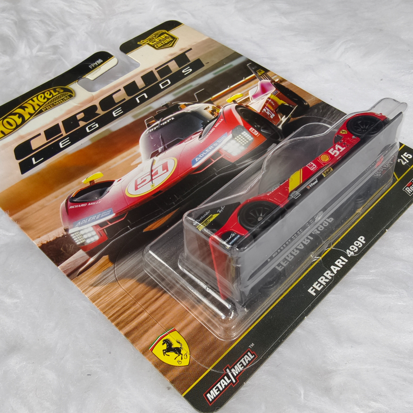 Hot Wheels Premium Circuit Legends Ferrari 499P Diecast