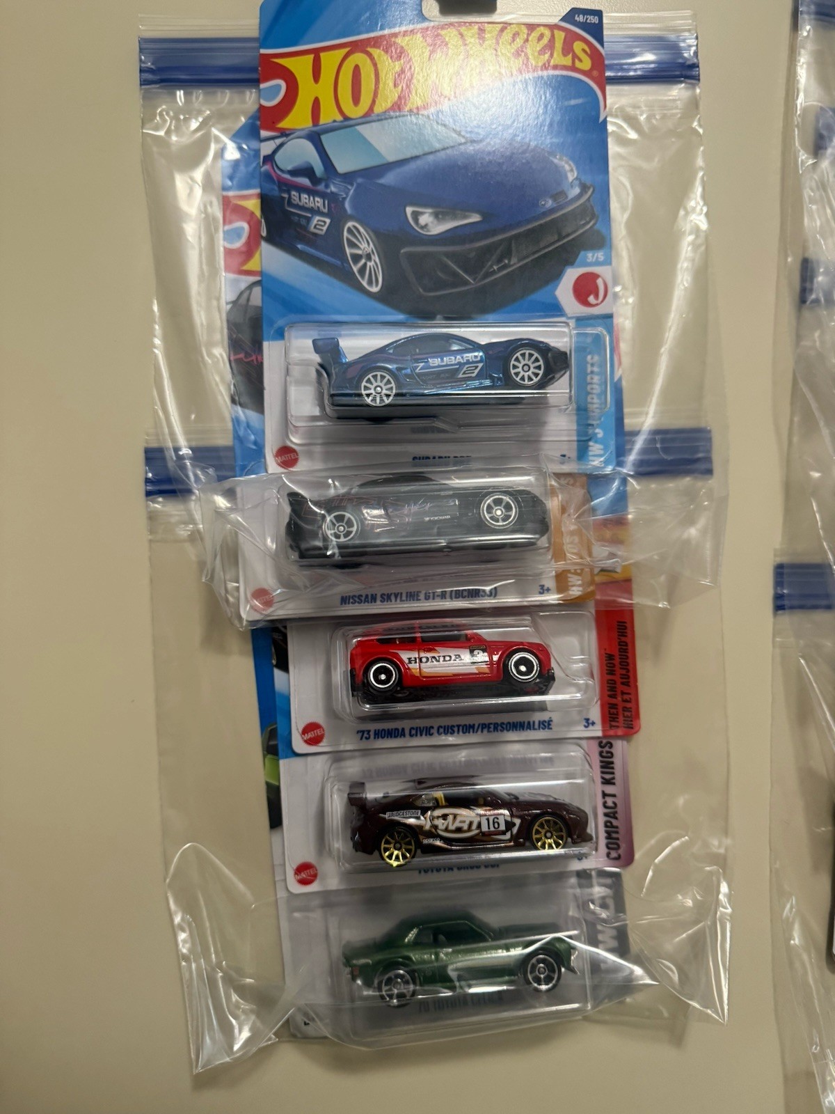 Hot Wheels JDM Imports Lot 12 Cars Mazda Toyota Honda Nissan Mitsubishi Datsun