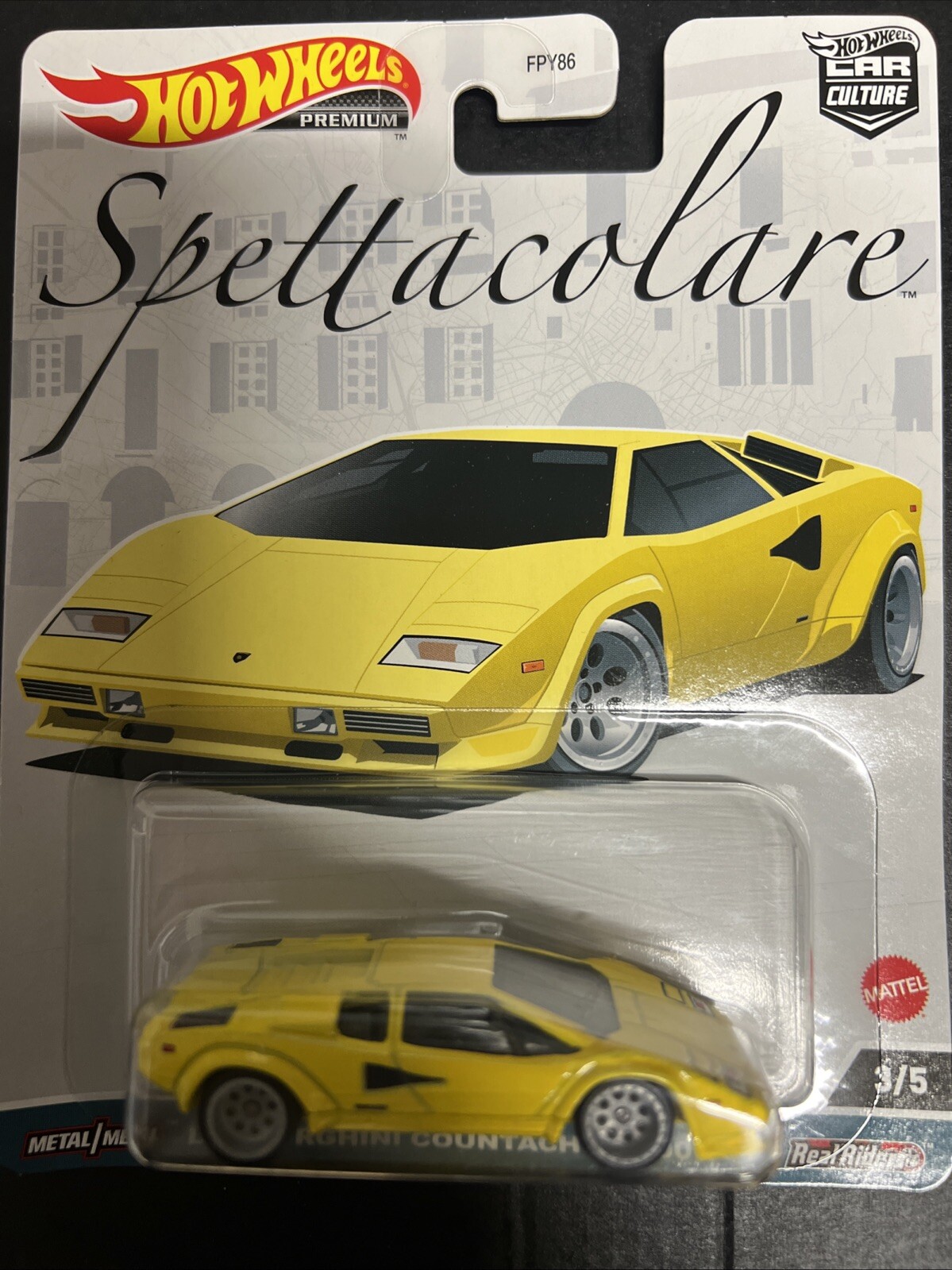 Mattel Hot Wheels Car Culture Spettacolare 1/64 Set of 6 Cars – FPY86-959B