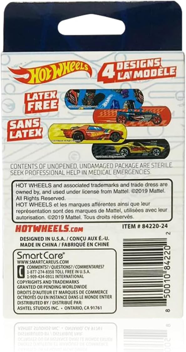 Hot Wheels Bandage 20 Count
