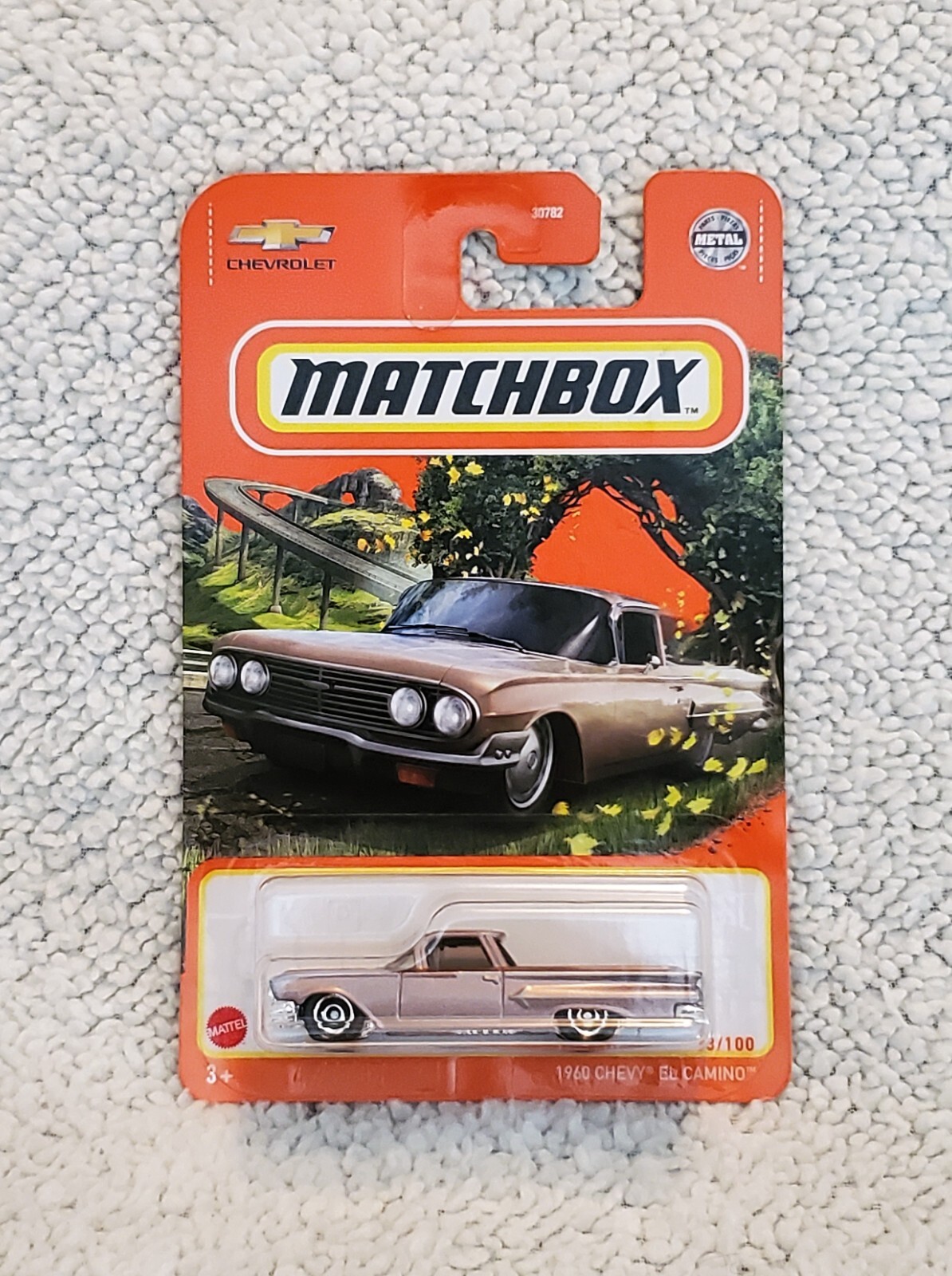 2022 Matchbox 1960 Chevy El Camino #33 Metalflake Mauve