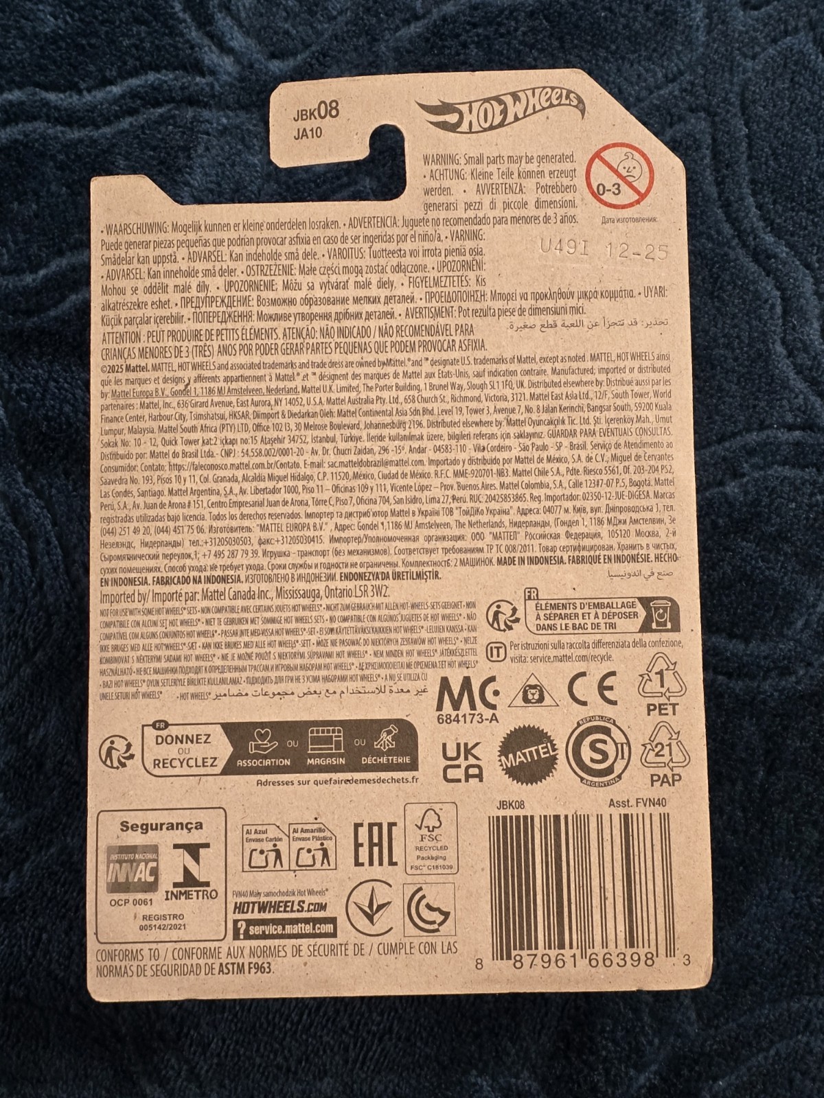 2025 Hot Wheels (2) Pack ( Roller Coaster Rides) Decent Card , ( hard to find)