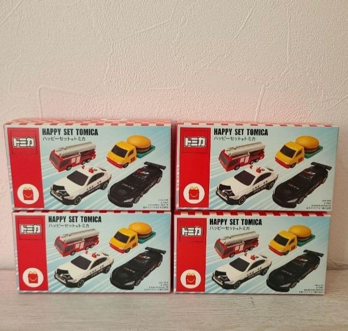 McDonald’s Happy Meal set TOMICA complete set GR GT3 Toyota Nissan Japan H46