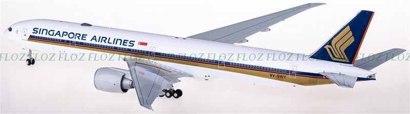 for JC Wings for Singapore Airlines for Boeing 777-300ER 9V-SWY 1:200 Model