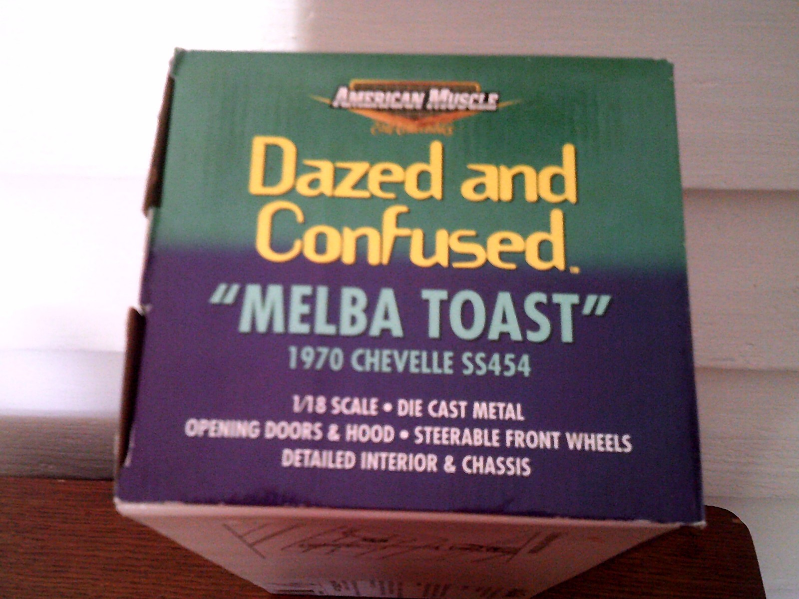 1970 Chevelle SS454 “Dazed & Confused” – “Melba” – NEVER TAKEN OUT OF THE BOX