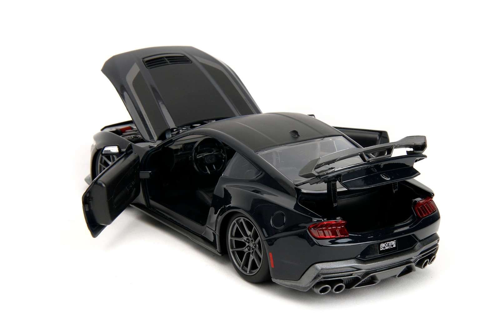 2024 FORD MUSTANG DARK HORSE BLACK 1/24 DIECAST CAR JADA TOYS 35278