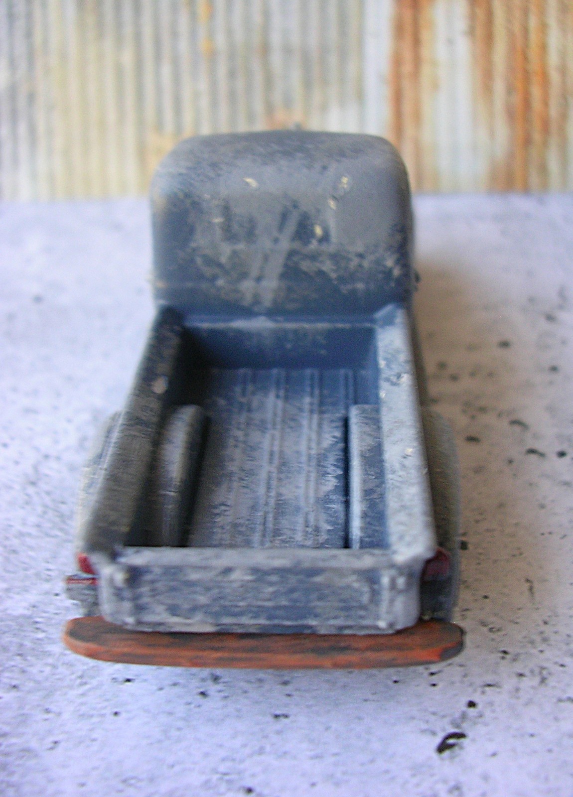 Matchbox 1940 V-Series Dodge Pickup Truck Rusty Weathered Barn Find