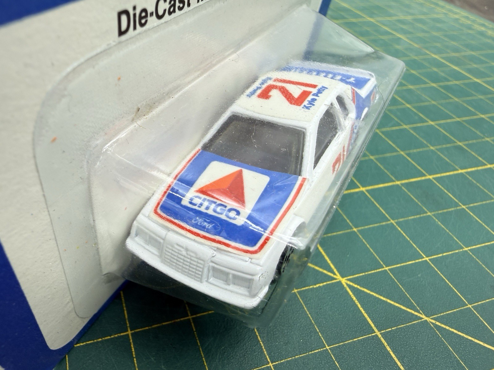 ERTL 1987 Kyle Petty 21 Citgo Racing Thunderbird NASCAR 1/64 Diecast Race Car