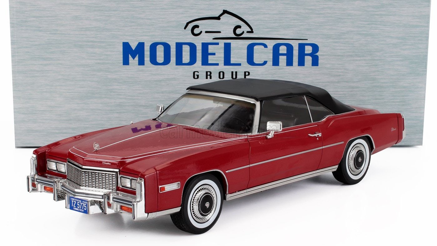 MCG Cadillac Eldorado Cabriolet Open 1976 RED 1/18 Scale New Release!