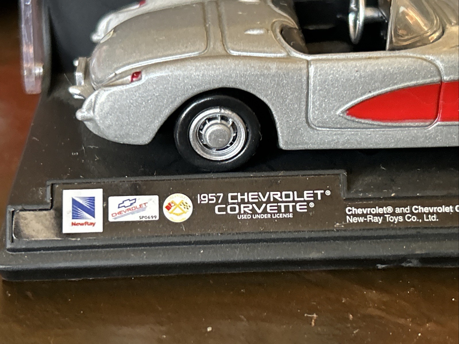 1957 Chevrolet Corvette die-cast model cars (3)