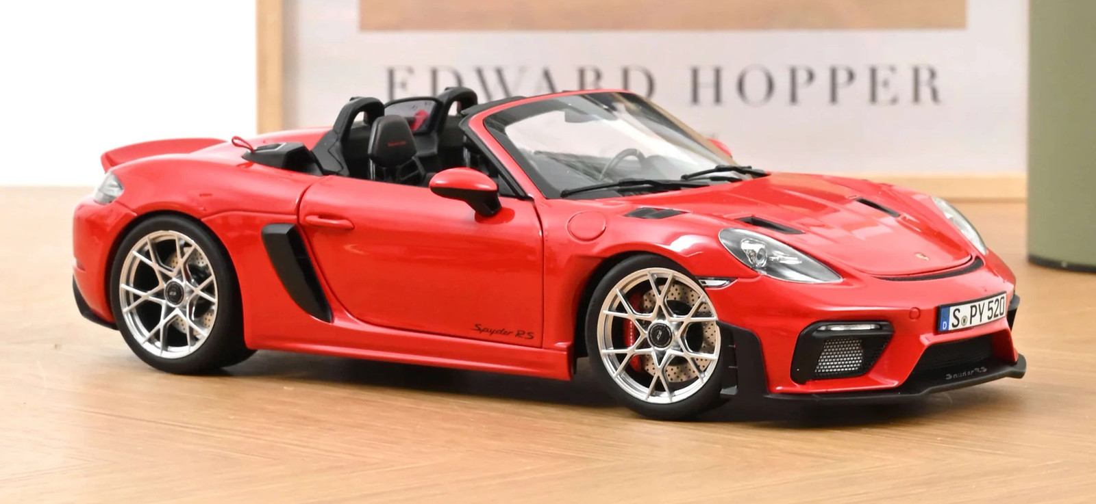 Porsche 718 Spyder RS 2023 Guards Red in 1:18 scale by Norev