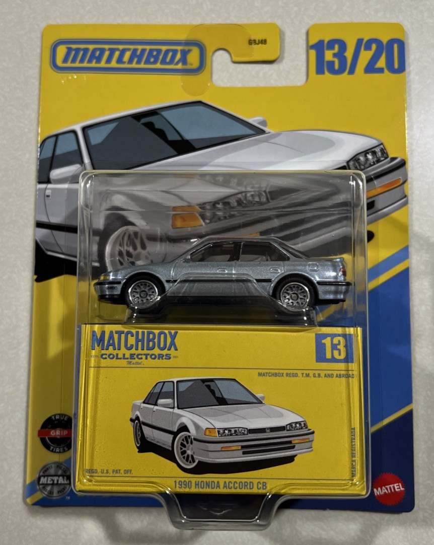 NEW 2025 Matchbox Collectors 1990 Honda Accord CB
