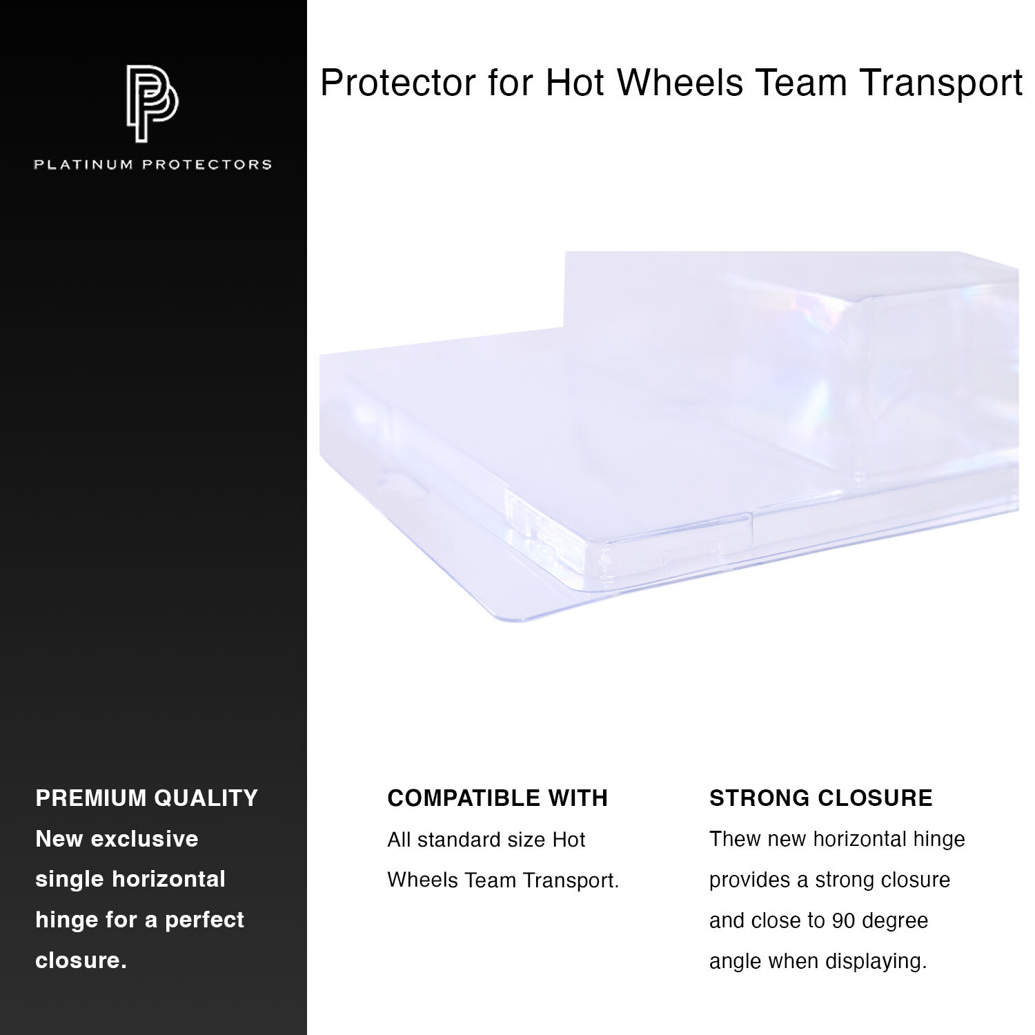 Protector Case for Hot Wheels Team Transport Clamshell Blister Display Packs