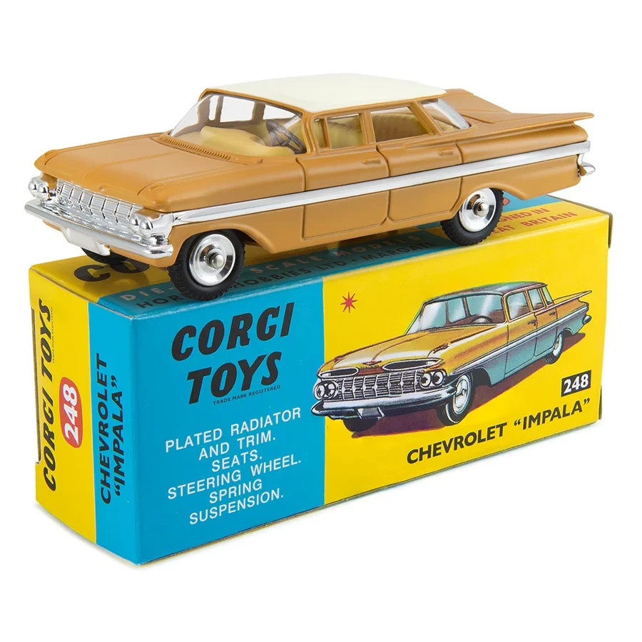 Corgi Toys – 248 Chevrolet Impala – Modern Corgi Re-Issue – New in Box with COA
