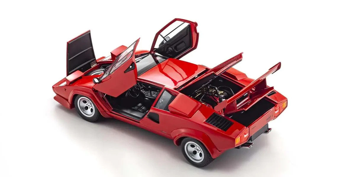 [NO BOX] KYOSHO ORIGINAL 1/18 Lamborghini Countach LP500S Red [No.KS08320B]