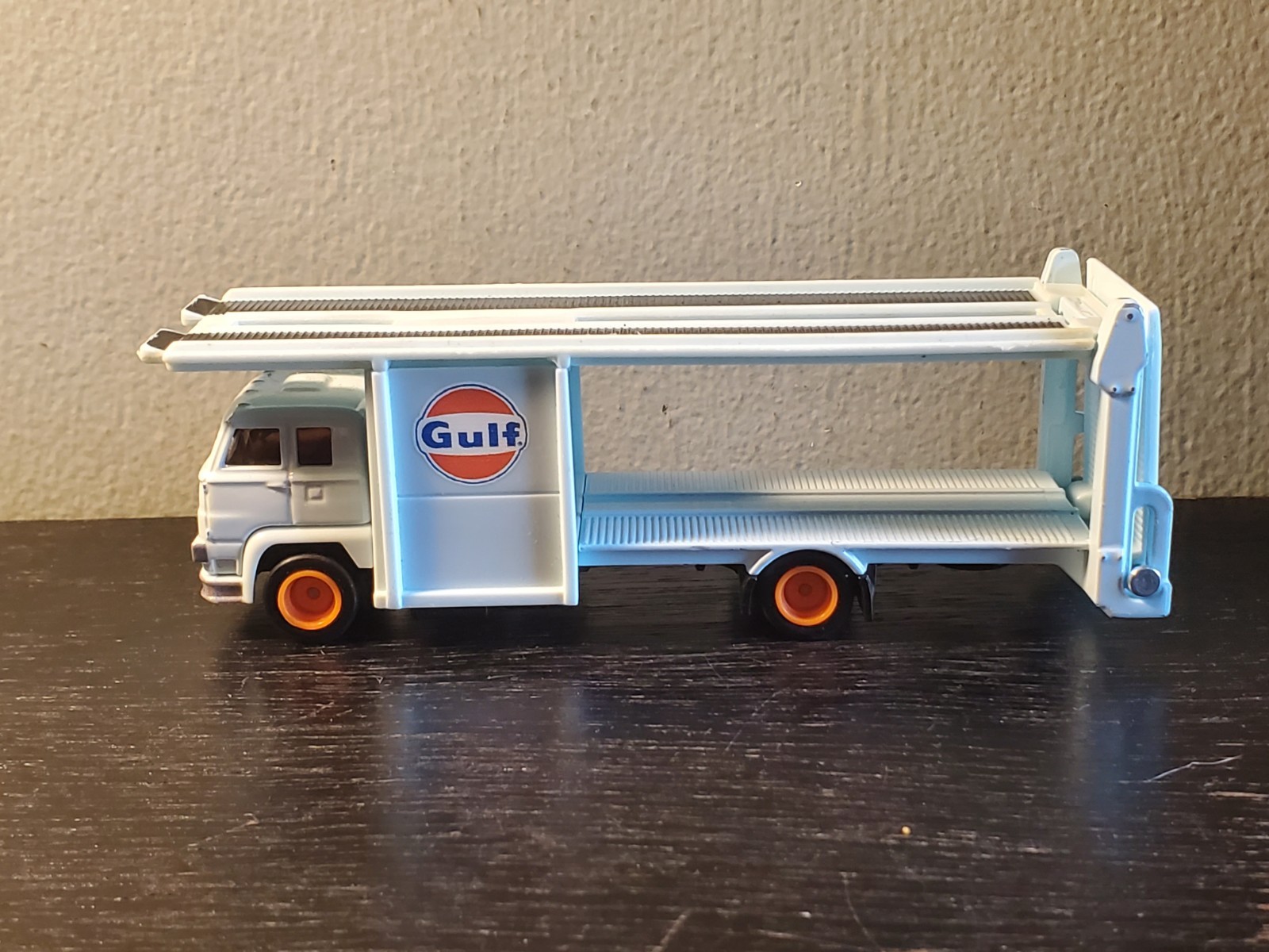 Hot Wheels Team Transport Gulf Second Story Lorry De Tomaso Pantera Gruppo Truck