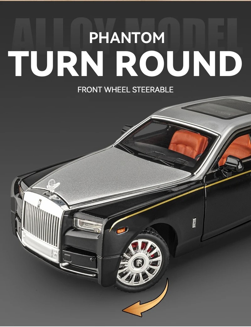 Rolls Royce Phantom Model/Diecast Car 1:18 Scale