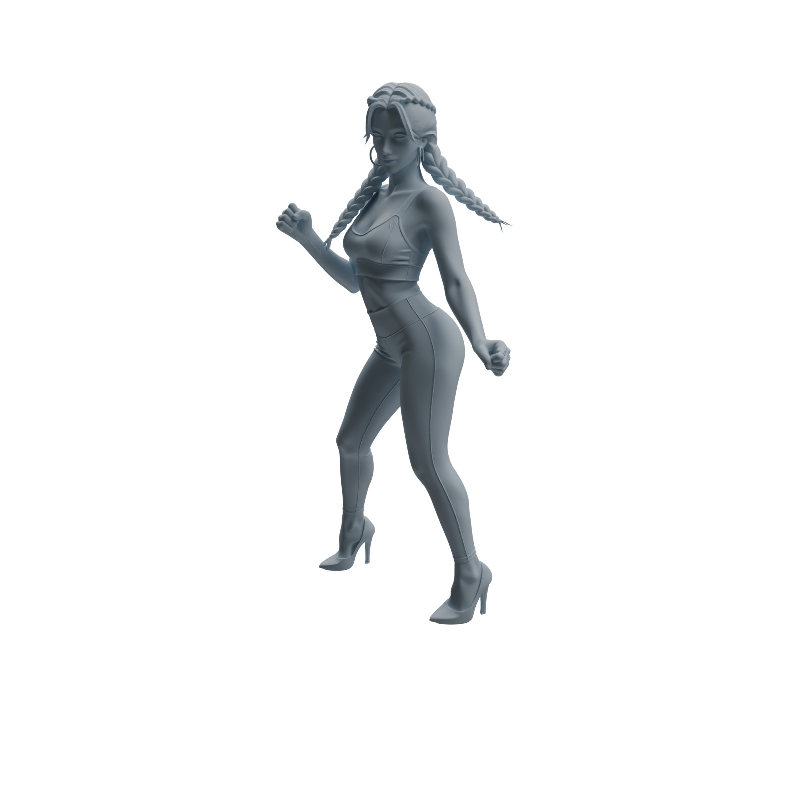 MRY-SFW 1/64/87 Nightclub Dancer Woman Character HO N Scale Miniatures Diorama