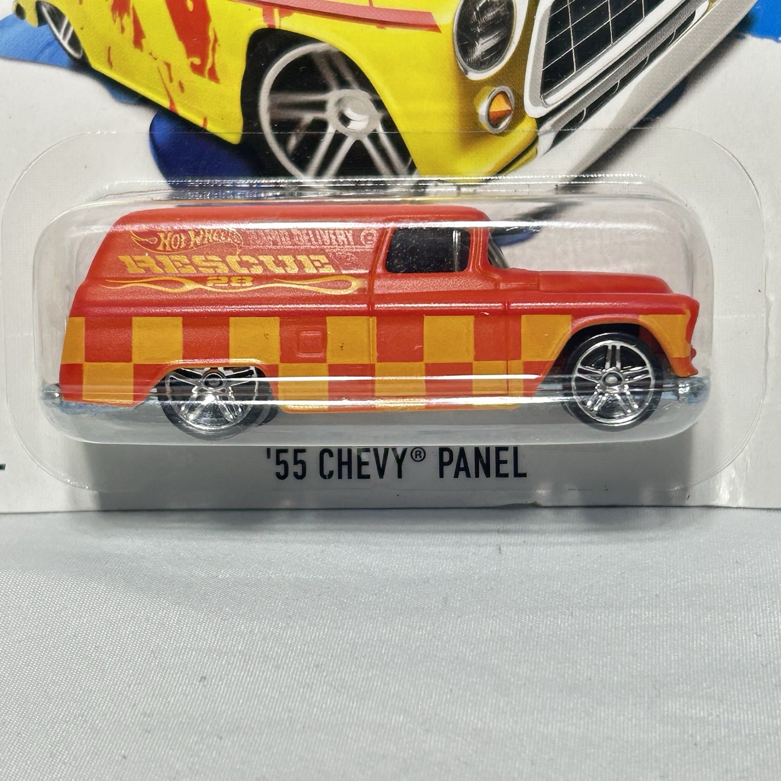 2013 Hot Wheels Color Shifters 1955 Chevy Panel Truck red/yellow PR5’s