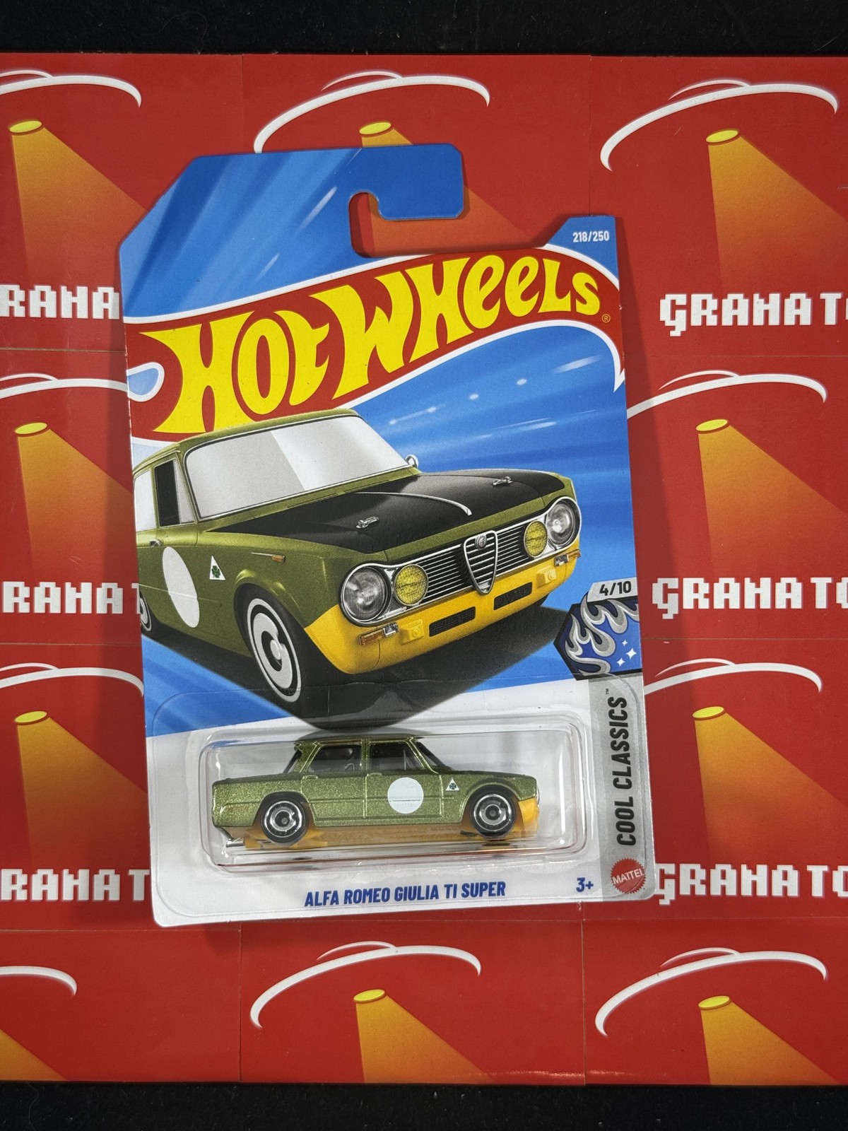 Alfa Romeo Giulia TI Super #218 4/10 Cool Classics 2026 Hot Wheels Mix L