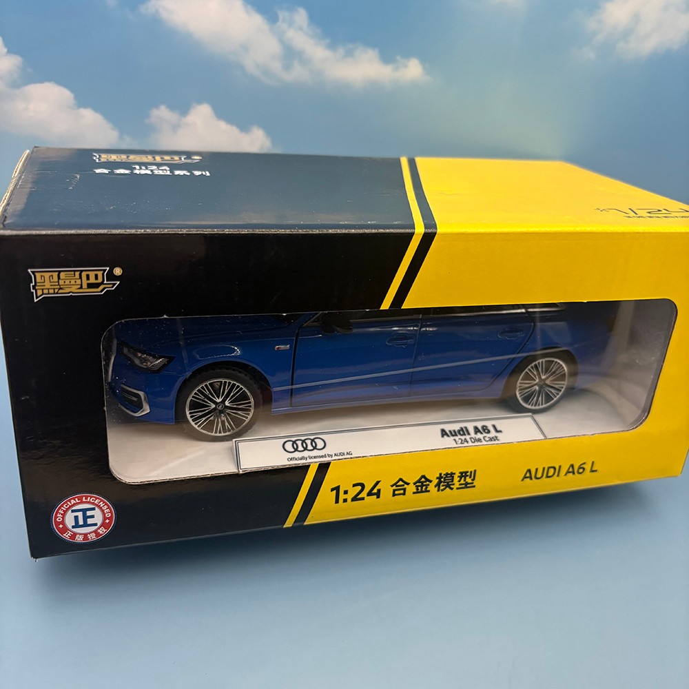 2018-2025 Audi A6 L Sedan – 1:24 Diecast Model – Officially Licensed – Blue