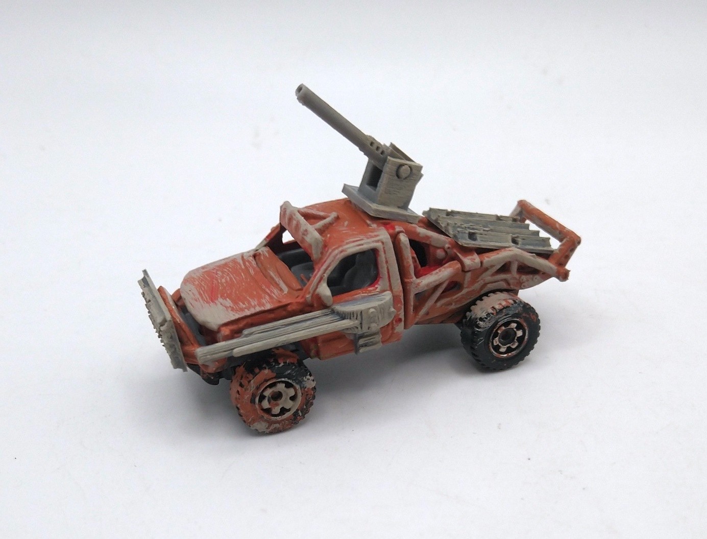 Custom Mad Max Zombie War Wasteland Road Warrior Truck 1/64 Hot Wheels Vehicle